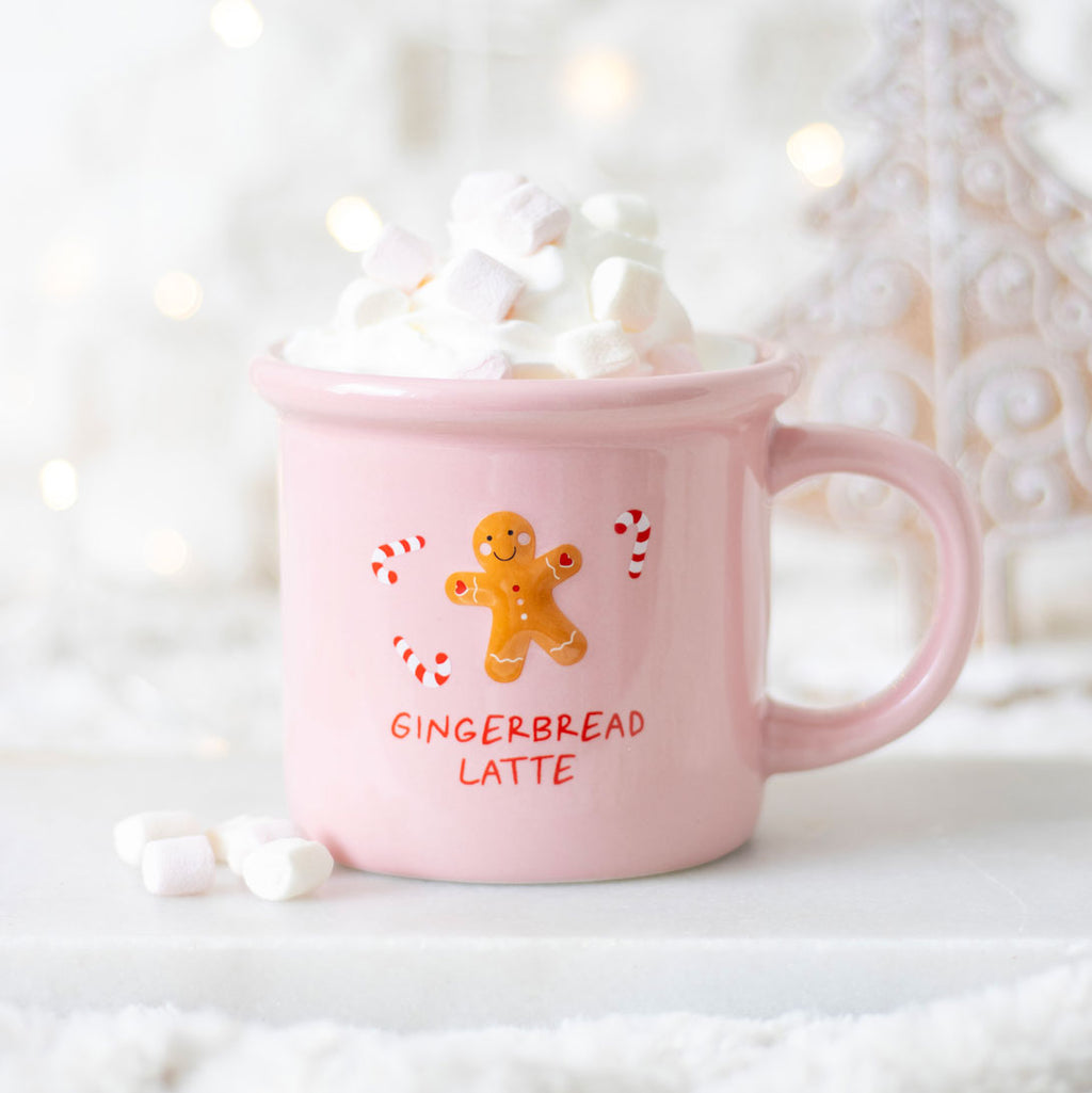 Rosa Gingerbread Latte-kopp